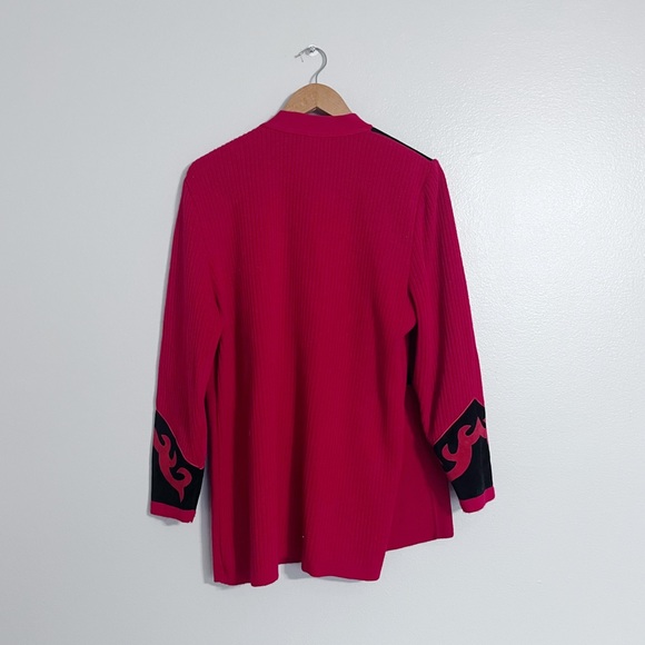 Pompeii Vintage Leather Blend Cardigan - Picture 2 of 3